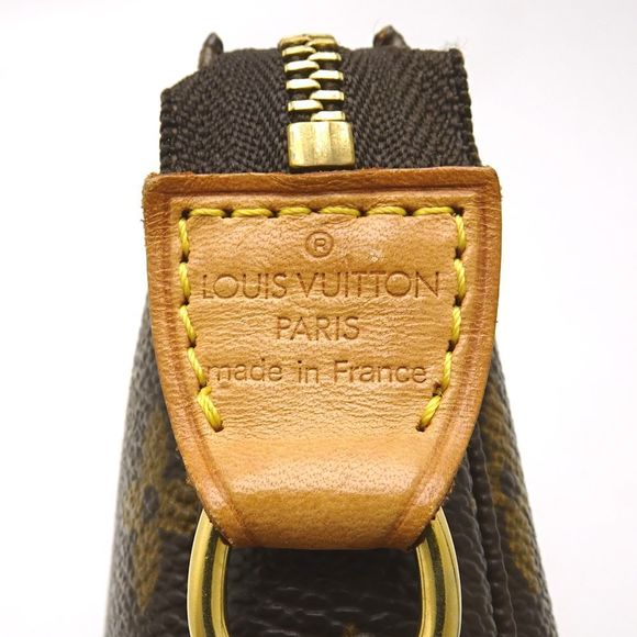 Louis Vuitton Monogram Pochette Accessoire Brown Accessory Pouch - Picture 7 of 8
